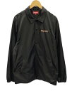 【中古】シュプリーム SUPREME Gonz Logo Coaches Jacket Black 18SS コーチジャケット ロゴ 黒 XL ジャケット ワンポイント ブラック LLサイズ 101MT-1960