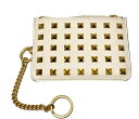 yÁz@eBm VALENTINO Rock Studs Card Case Light Ivory bNX^bY J[hP[X X^bY  WY0P0T14HXN zEP[X NWbgJ[hP[X zCg 101goods-106