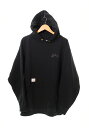 【中古】ダブルタップス WTAPS 21AW 刺繍 CLUB HOODED クラブ パーカー 黒 212ATDT-CSM15 3 パーカ ロゴ ブラック 103MT-26