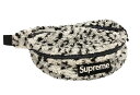 【中古】シュプリーム SUPREME Leopard Fleece Waist Bag White 17FW レオパード柄 ボア ロゴ バッグ メンズバッグ ボディバッグ・ウエストポーチ ヒョウ・レオパード ホワイト 101bag-115