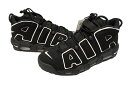 【中古】ナイキ NIKE AIR MORE UPTEMPO エア モアアップテンポ モアテン 黒 414962-002 メンズ靴 スニーカー ブラック 28cm 101-shoes1429