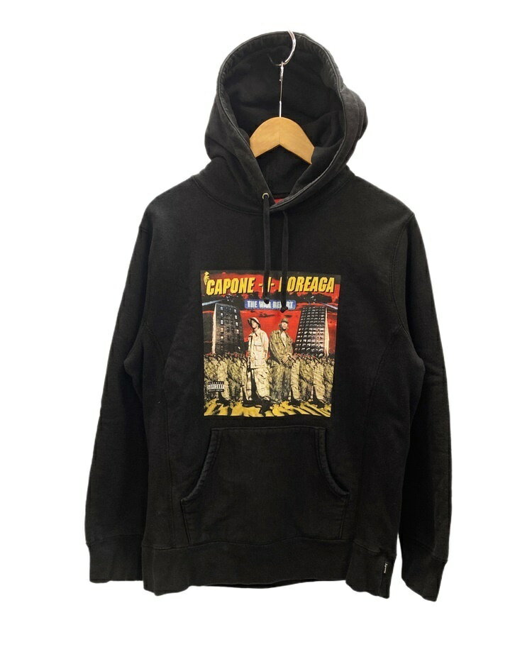 yÁzVv[ SUPREME The War Report Hooded Sweatshirt Black 16FW vI[o[ p[J[  p[J vg ubN MTCY 101MT-2079