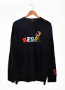 【中古】アンダーカバー UNDERCOVER 23ss LS TEE REBEL 黒 UC1C4892-2 5 ロンT プリント ブラック 103MT-131