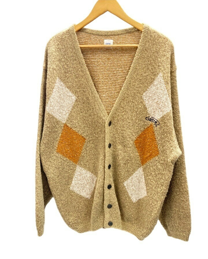 yÁzVA^[ ciatre 6diamond Cardigan G{[pb` hJS Made in JAPAN XL J[fBK S x[W LLTCY 101MT-2097