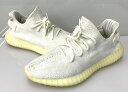 【中古】アディダス adidas Yeezy Boost 350 V2 Cream White CP9366 メンズ靴 スニーカー 無地 ホワイト 27.5cm 201-shoes705