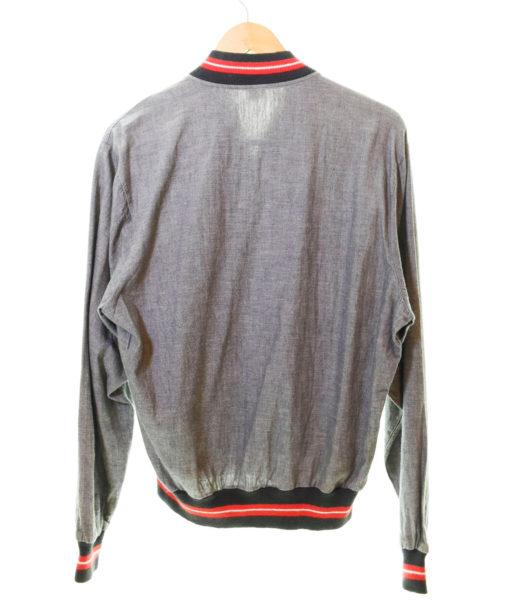 【中古】ヴィンテージ VINTAGE 50's 50年代~ ブラックシャンブレージャケット RAPID ZIP ジャケット 無地 ブラック 103MT-216