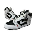 【中古】ナイキ NIKE Supreme × Nike SB Dunk High By Any Means White Black DN3741-002 メンズ靴 スニーカー ロゴ ホワイト 27.5cm 201-shoes732