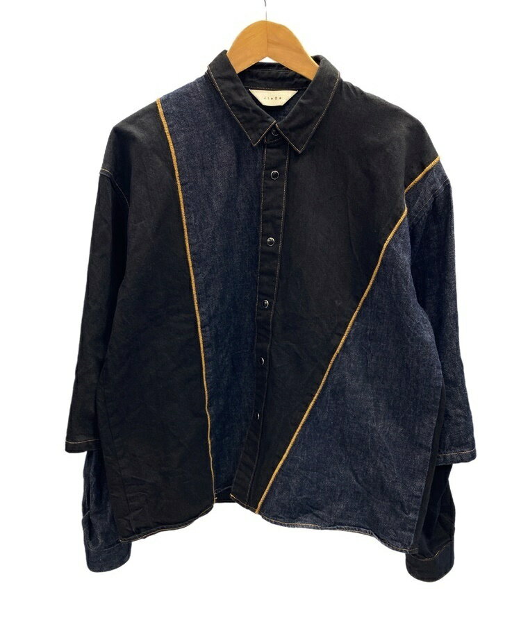 yÁzWG_ Jieda SWITCHING DENIM SHIRT XCb`O fjVc MADE IN JAPAN Jie-19W-SH05 TCY 1 Vc n lCr[ 101MT-2154