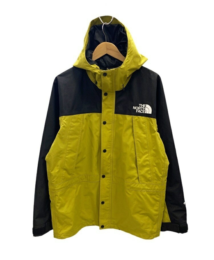 ノースフェイス THE NORTH FACE MOUNTAIN LIGHT JACKET マウンテン ライトジャケット GORE-TEX マッチャグリーン 黄緑系 NP11834 ジャケット ロゴ Lサイズ 101MT-2157