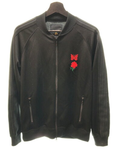 【中古】 ニードルス Needles WILD SIDE YOHJI YAMAMOTO 22SS TRACK JACKET ワイルドサイド ヨウジヤマモト トラックジャケット 刺繍 蝶 薔薇 黒 KP996 ジャージ 刺繍 ブラック Mサイズ 104MT-34 【中古】 ニードルス Needles WILD SIDE YOHJI YAMAMOTO 22SS TRACK JACKET ワイルドサイド ヨウジヤマモト トラックジャケット 刺繍 蝶 薔薇 黒 KP996 ジャージ 刺繍 ブラック Mサイズ 104MT-34