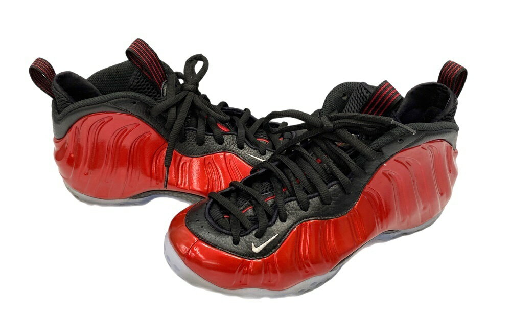 【中古】ナイキ NIKE AIR FOAMPOSITE ONE VARSITY RED MEATLLIC RED エア フォームポジット ワン バーシティレッド 赤 DZ2545-600 メンズ靴 スニーカー レッド 28cm 101-shoes1503