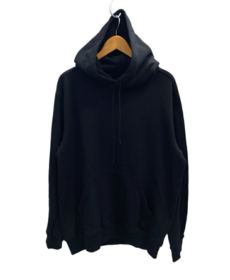 yÁzEW }g YOHJIYAMAMOTO sfyte TCg French Terry Stitch Work MessageCrow Hoodie vI[o[ p[J[  UV-T72-045 TCY 4 p[J vg ubN 101MT-2211