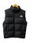 【中古】ノースフェイス THE NORTH FACE ヌプシダウンベスト Nuptse Vest ND92232 ベスト ロゴ ブラック XLサイズ 201MT-2319