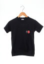 【中古】バレンシアガ BALENCIAGA ロゴ プリント 半袖Tシャツ 黒 JP57 2019 0304B Tシャツ ロゴ ブラック SSサイズ 103LT-4