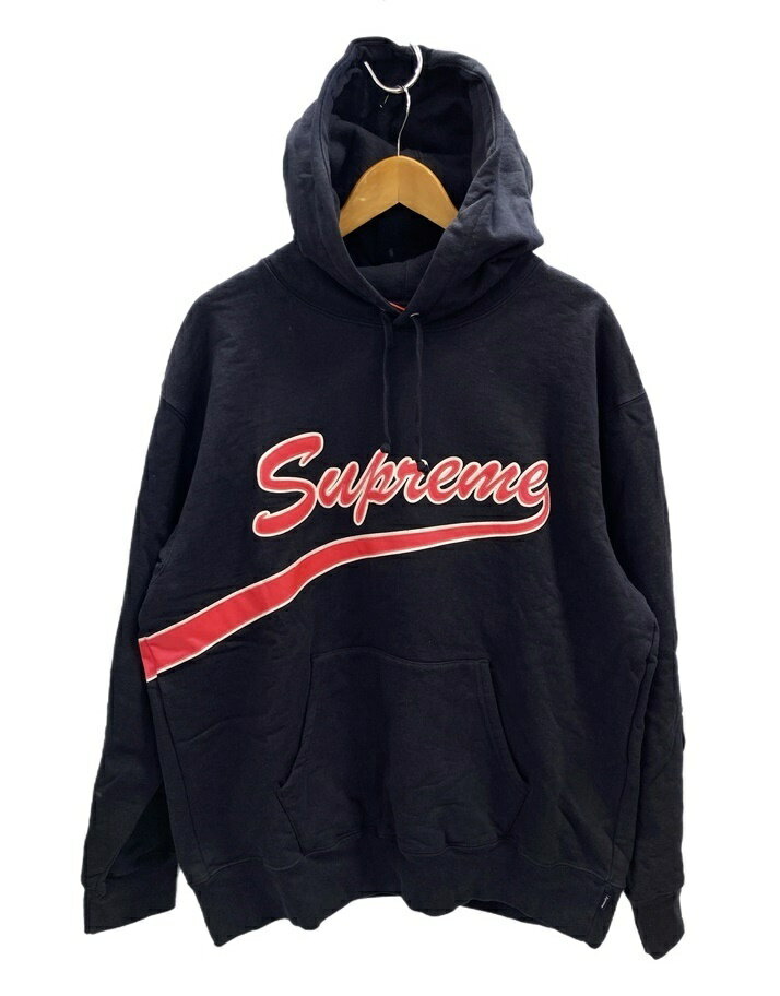 yÁzVv[ SUPREME Tail Hooded Sweatshirt Navy eCt[h p[J[ 21FW vI[o[ p[J S lCr[ LTCY 101MT-2251