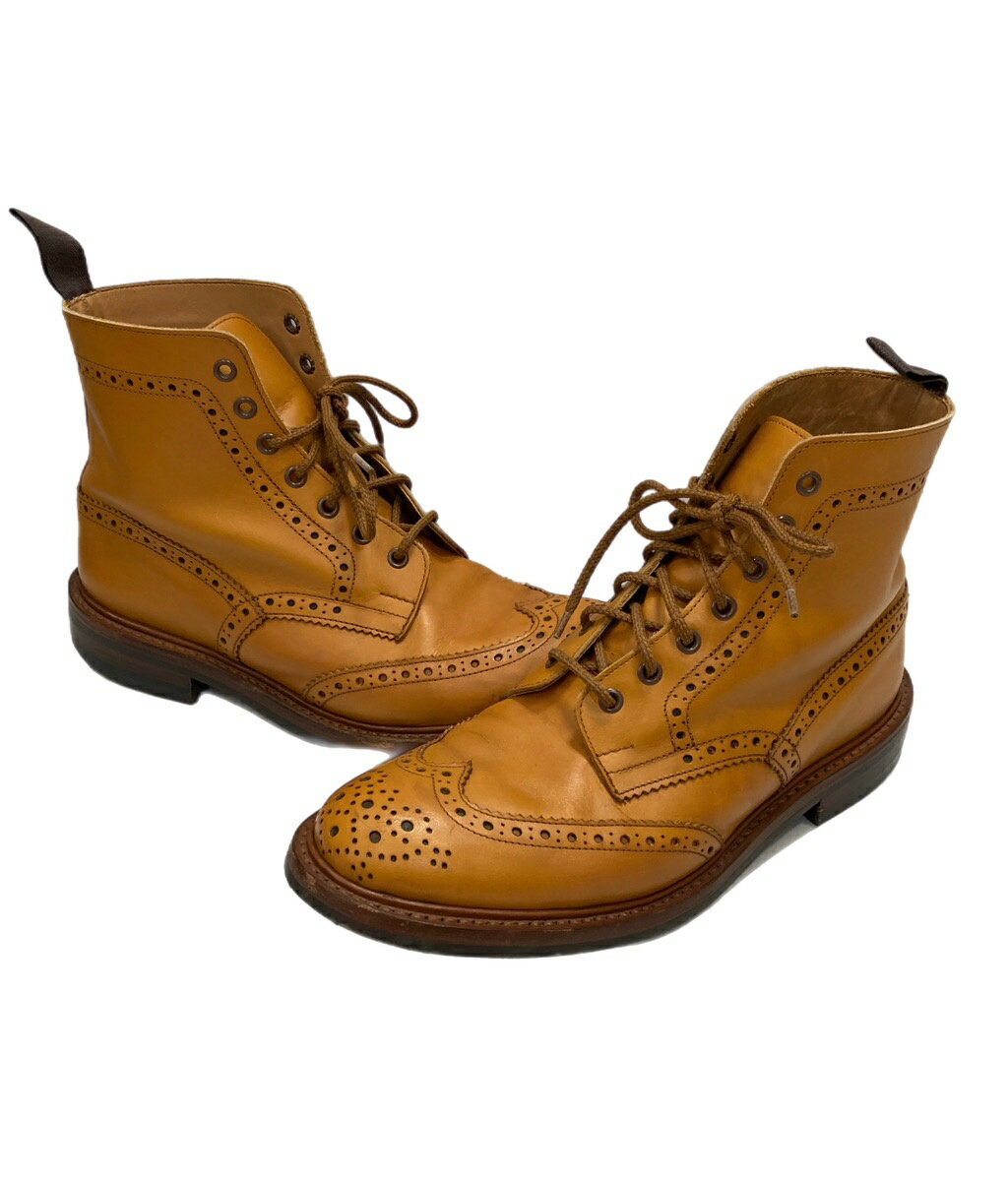 šۥȥå Trickers MOLTON ⡼ȥ 󥰥å ȥ꡼֡ 250814 󥺷 ֡ ȥ꡼ ֥饦 UK9 27cm 101-shoes1522
