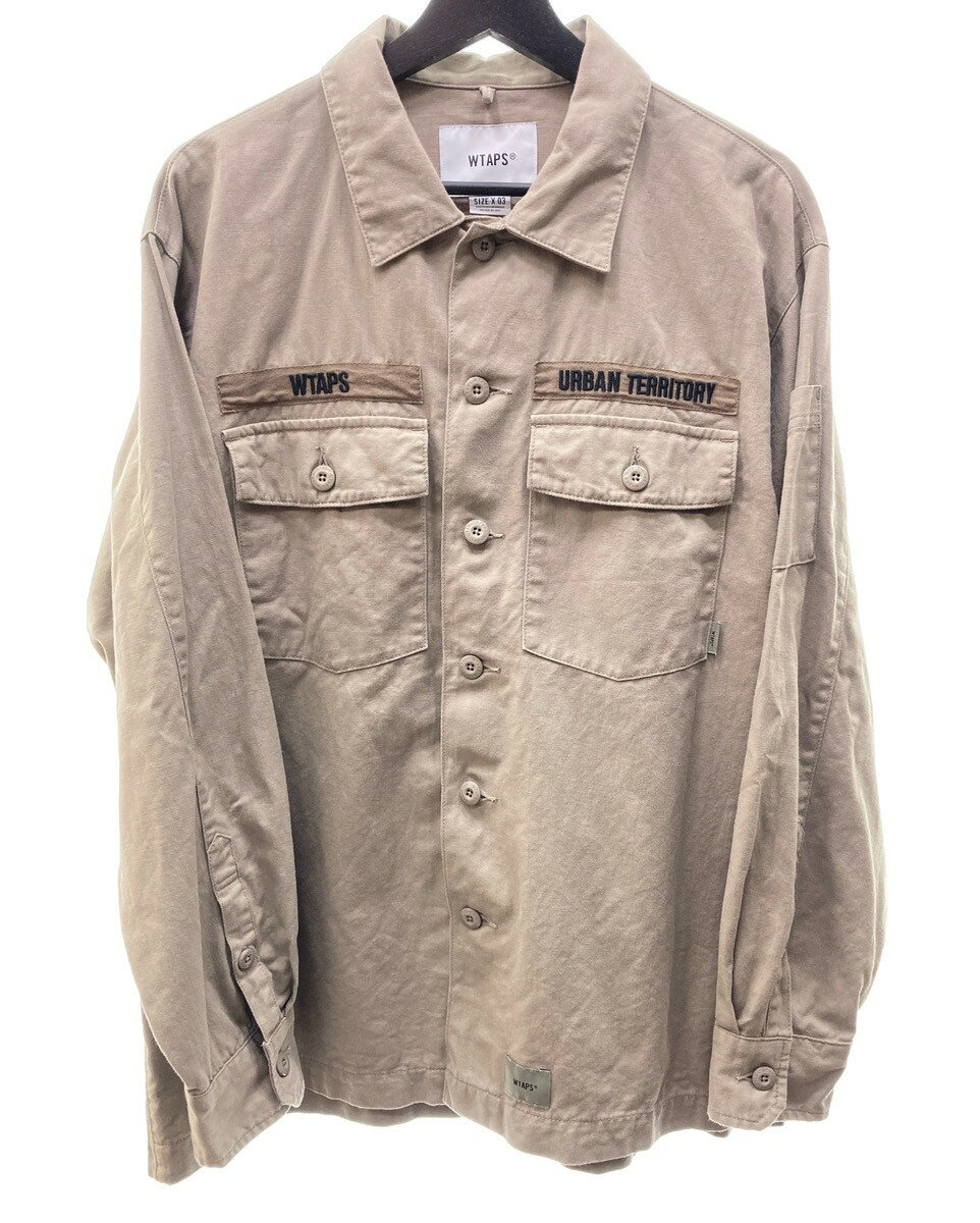 yÁz _u^bvX WTAPS BUDS LS COTTON SERGE obc OX[u J[L 212BRDT-SHM02 3 Vc S J[L 104MT-111