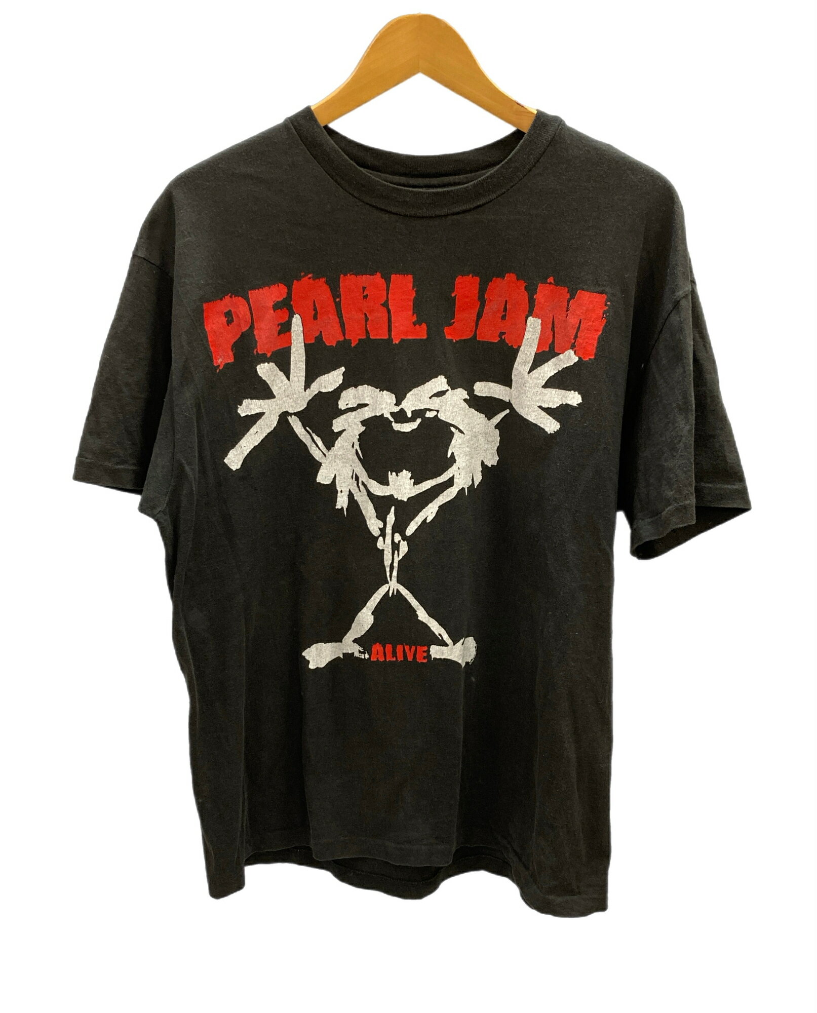 yÁzohTVc BAND-T 90s 90's Hanes p[W PEARL JAM ALIVE USA madein USA XL TVc vg ubN LLTCY 101MT-2280