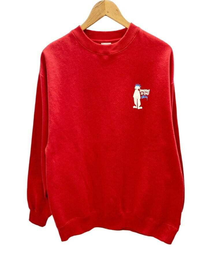 STUSSY シャドーマン スウェット グリーン 90s USA製 USED STUSSY シャドーマン スウェット グリーン 90s USA製 USED