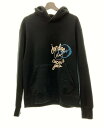 【中古】 ジョーダン JORDAN × トラヴィス・スコット フラグメントデザイン Travis Scott×Fragment Design Hoodie フーディ 黒 DJ0615-010 パーカ プリント ブラック Mサイズ 104MT-264(4)