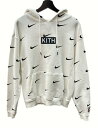 【中古】 ナイキ NIKE × キス KITH For New York Knicks Aop Hoodie ニューヨーク ニックス フーディ パーカー ロゴ ...