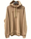 【中古】 バーバリー Burberry Pullover Hoodie プル オーバー パーカー フーディー フロントロゴ CAMEL キャメル BROWN 茶...
