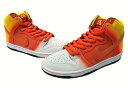 【中古】 ナイキ NIKE 23年製 SB DUNK HIGH HALLOWEEN SWEET TOOTH ダンク ハイ ハロウィーン スウィート トゥース 白 黄色 FN5107-700 メンズ靴 スニーカー オレンジ 27.5cm 104-shoes450