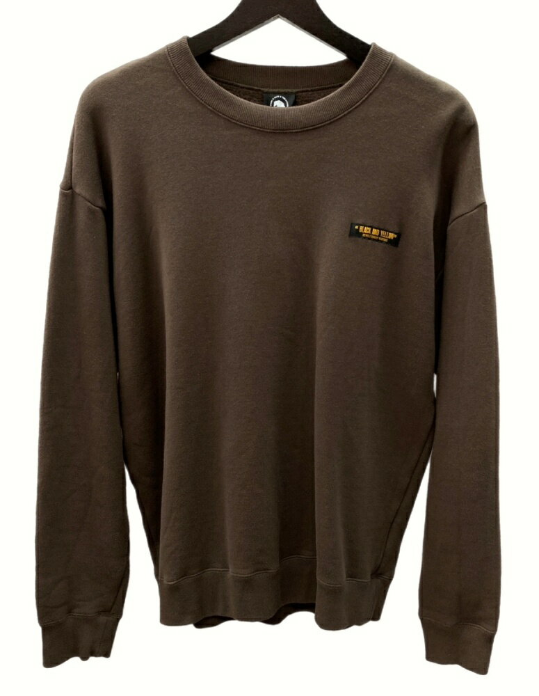 【中古】 ラッツ RATS CREW NECK SWEAT BAR TAG クルー ネック スウェット トレーナー 緑 23'RTC-1001 スウェット ワンポイント カーキ Mサイズ 104MT-570