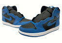 【中古】 ナイキ NIKE 21年製 AIR JORDAN 1 RETRO HIGH OG DARK MARINA BLUE エア ジョーダン レトロ ハイ ダーク マリーナ ブルー AJ1 青 黒 555088-404 メンズ靴 スニーカー ブラック 27cm 104-shoes534(4)