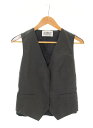 【中古】メゾンマルジェラ Maison Margiela ベスト 38 ベスト グレー 103MT-1229