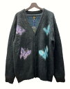【中古】 ニードルス Needles 21AW PAPILLON Mohair Cardigan モヘヤ カーディガン ナイロン ニット セーター フロントボタ...