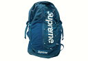 【中古】 シュプリーム SUPREME 17SS Back Pack Teal バック パック ティール リュックサック CORDURA 青 バッグ メンズバッグ バックパック・リュック ロゴ ブルー 104bag-21(4)