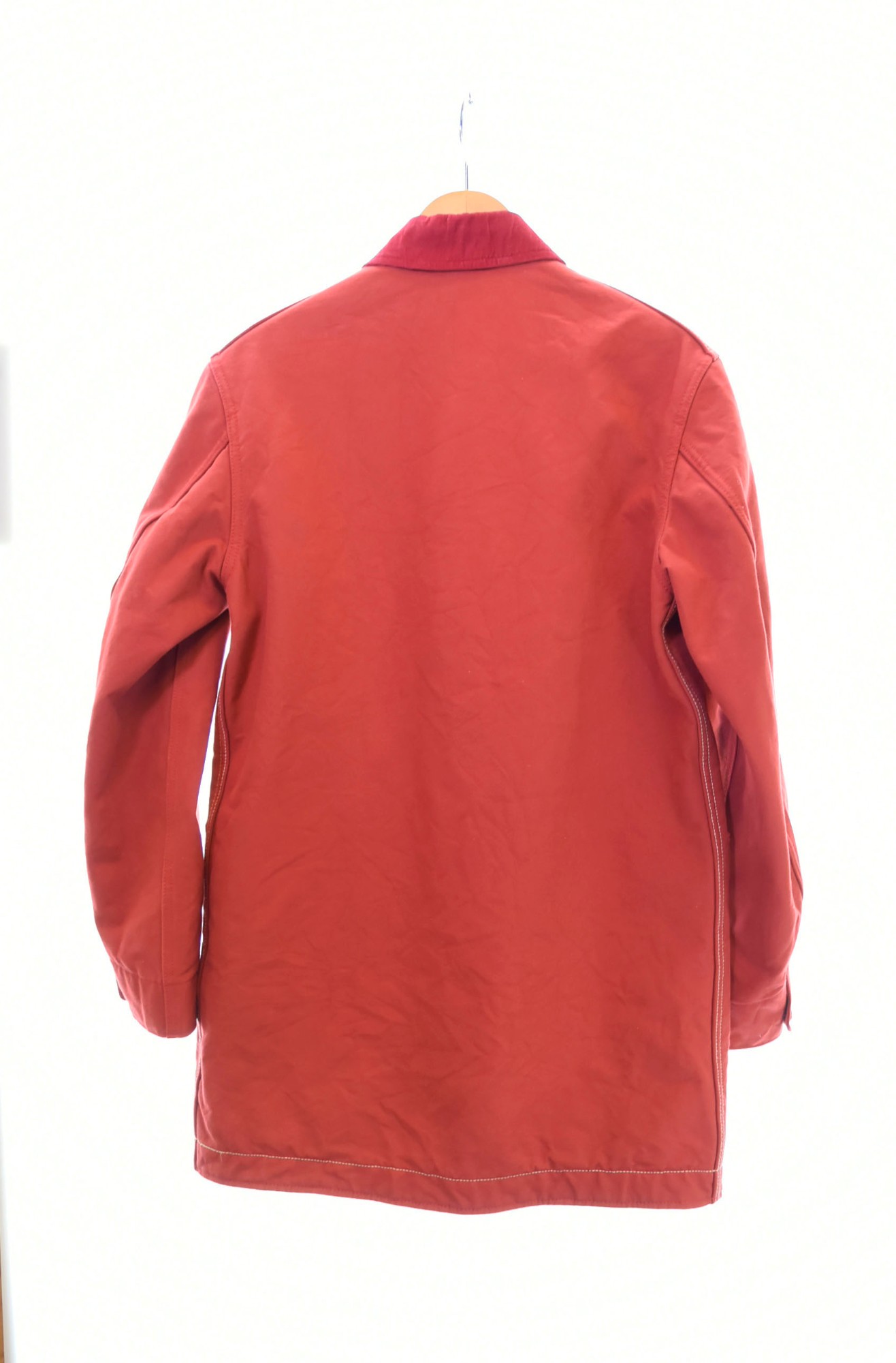 【中古】ジェラード JELADO ワークコート Protection Coat プロテクション コート 赤 ジャケット レッド Sサイズ 103MT-1384