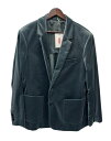 【中古】シュプリーム SUPREME ベルベット スーツ スレート Velvet Suit Slate セットアップ ジャケット グリーン Mサイズ 201MT...