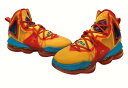 【中古】 ナイキ NIKE LEBRON 19 EP UNIFORM HOOK Space Players レブロン ユニフォームフック スペース プレイヤーズ 黄色 DC9338-800 メンズ靴 スニーカー イエロー 27.5cm 104-shoes607