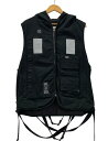 【中古】ネイバーフッド NEIGHBORHOOD LS C-VEST 221UTNH-JKM02 ベスト ブラック Mサイズ 201MT-3143