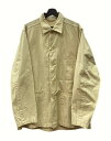 【中古】 ヨーク YOKE 23ss GARMENT DYE LOOSE COVERALL JACKET ガーメント ダイ カバーオール ジャケット 黄 YK23SS0457B サイズ 4 ジャケット 無地 イエロー 104MT-953(4)