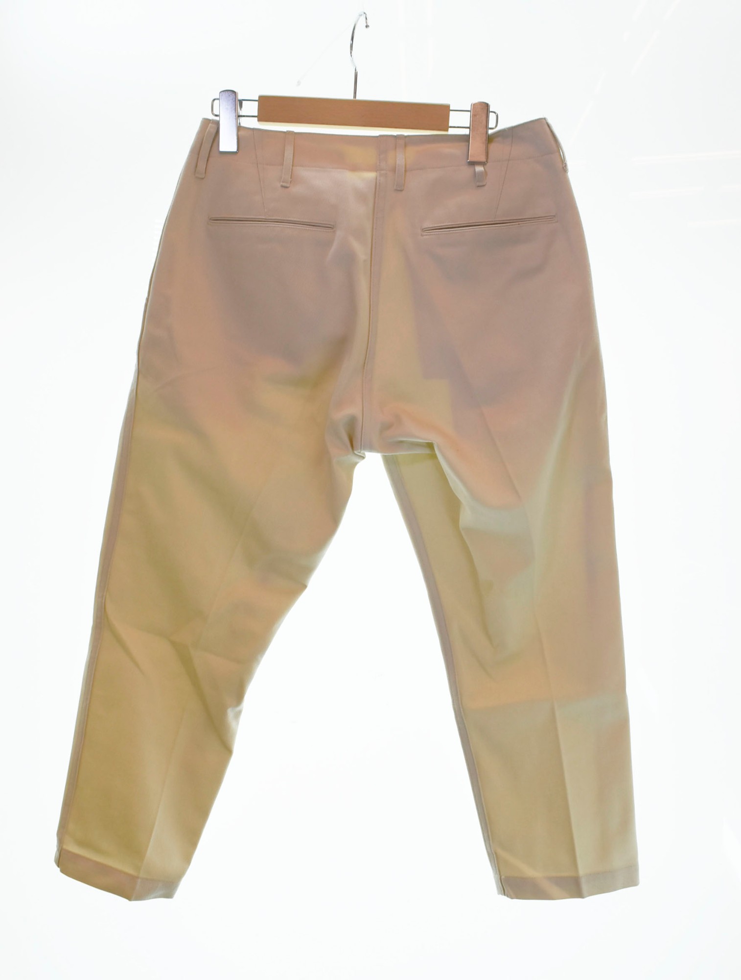 【中古】サンカ sanca TWILL TAPERED TROUSERS パンツ 白 S18FPT11 ボトムスその他 ホワイト 0 103MB-297