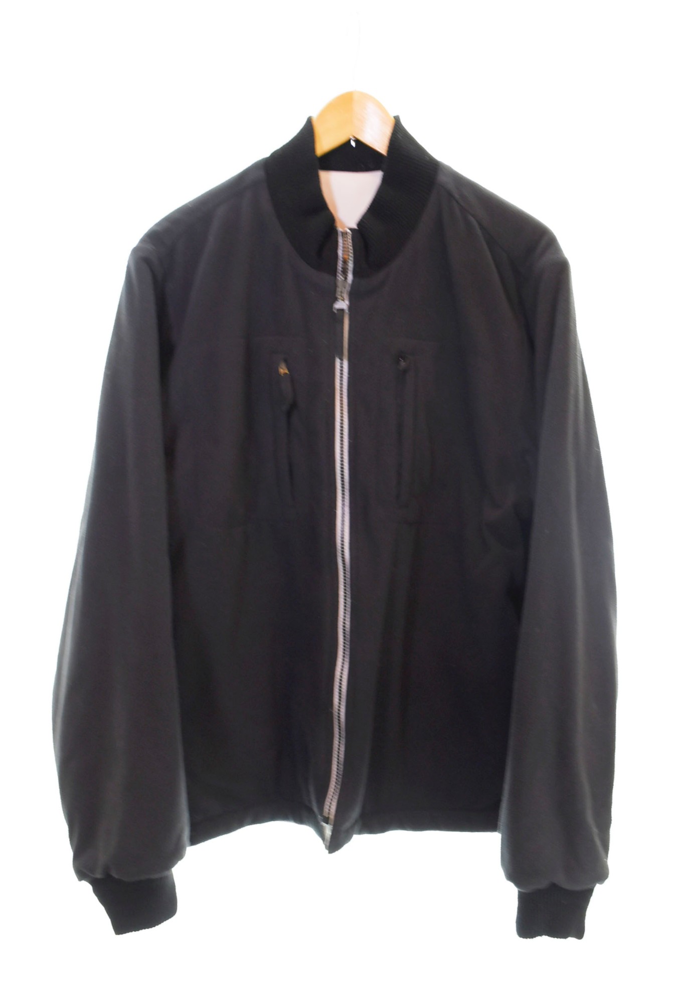 【中古】ナイキ NIKE 00's primaloft jリバーシブル 中綿ジャケット 黒 ジャケット ブラック LLサイズ 103MT-1722