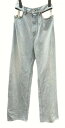 【中古】 メゾンマルジェラ Maison Margiela DECORTIQUE JEANS デコルティケ ジーンズ ワイド カットアウト ストーン ウォッシュ...