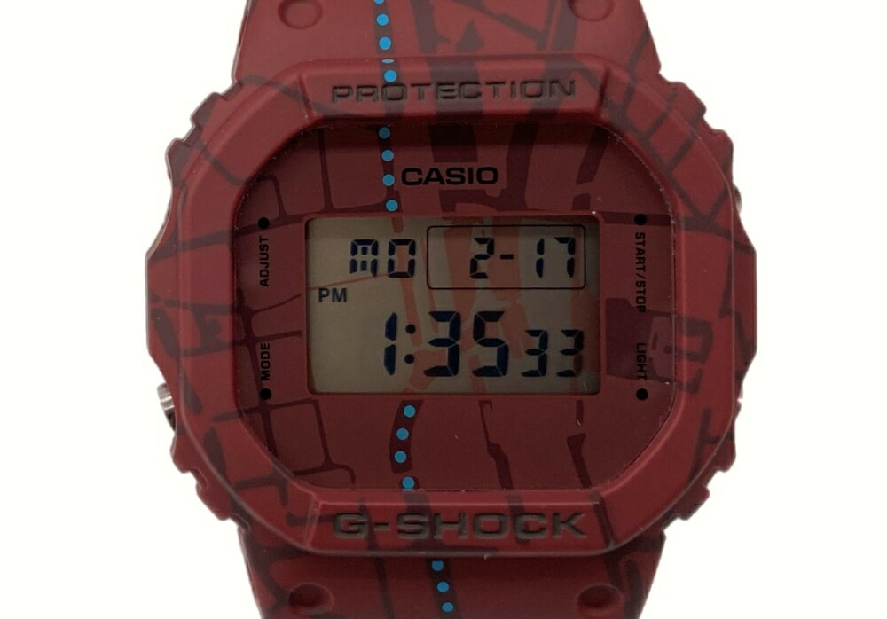 【中古】 ジーショック G-SHOCK CASIO カシオ Treasure Hunt 渋谷 地図 耐衝撃構造 20気圧防水 アウト..