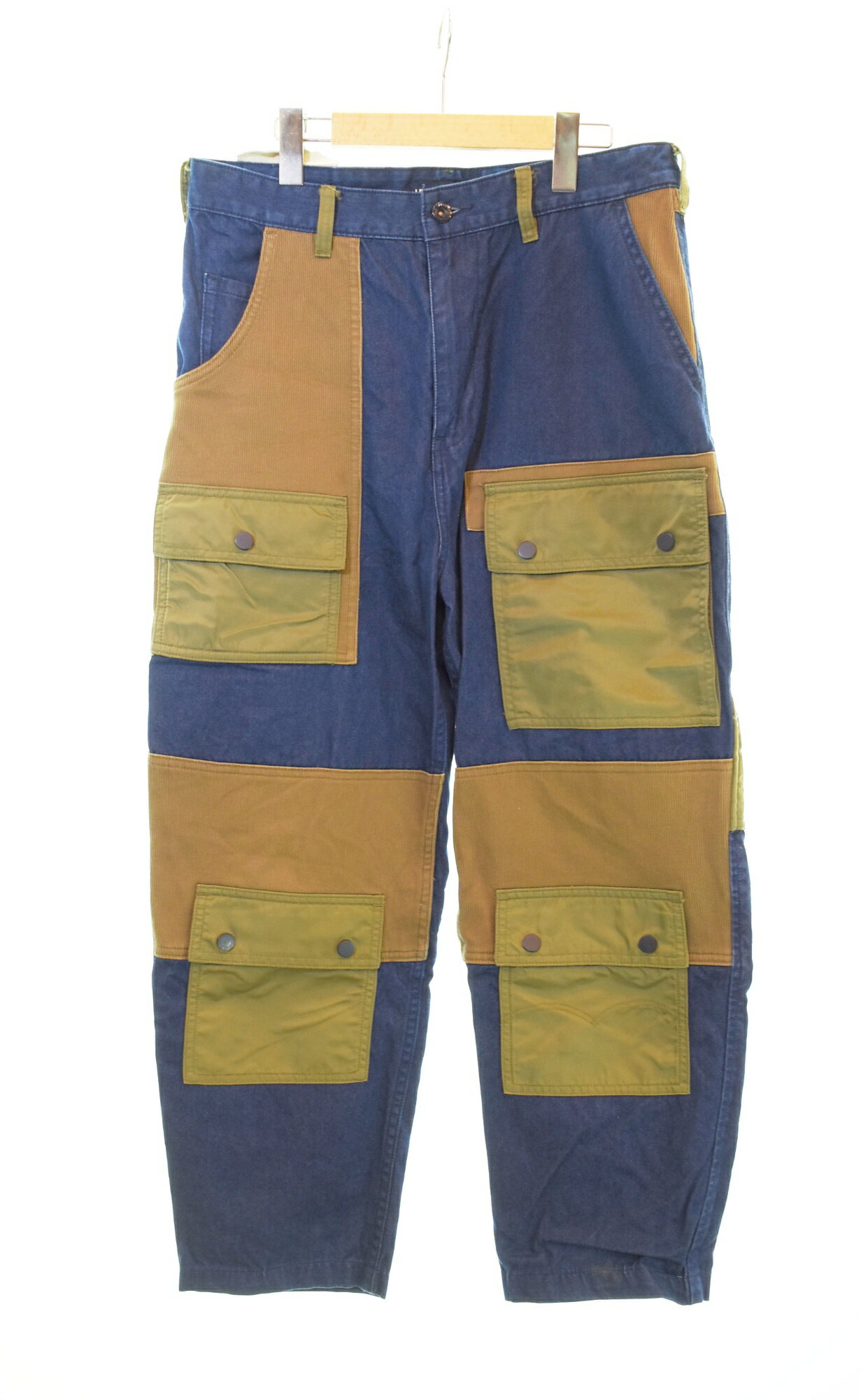 【中古】リーバイス Levi's White Mountaineering BUSH CARGO PANT カーゴパンツ ブルー ボトムスその他 ブルー 32 103MB-340