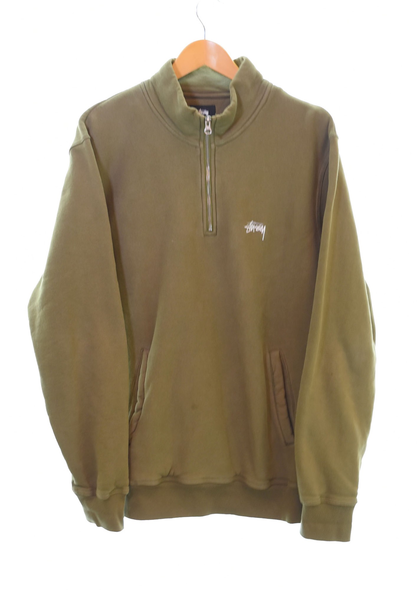楽天市場】stussy ハーフジップ(スウェット・トレーナー 楽天市場】stussy ハーフジップ(スウェット・トレーナー