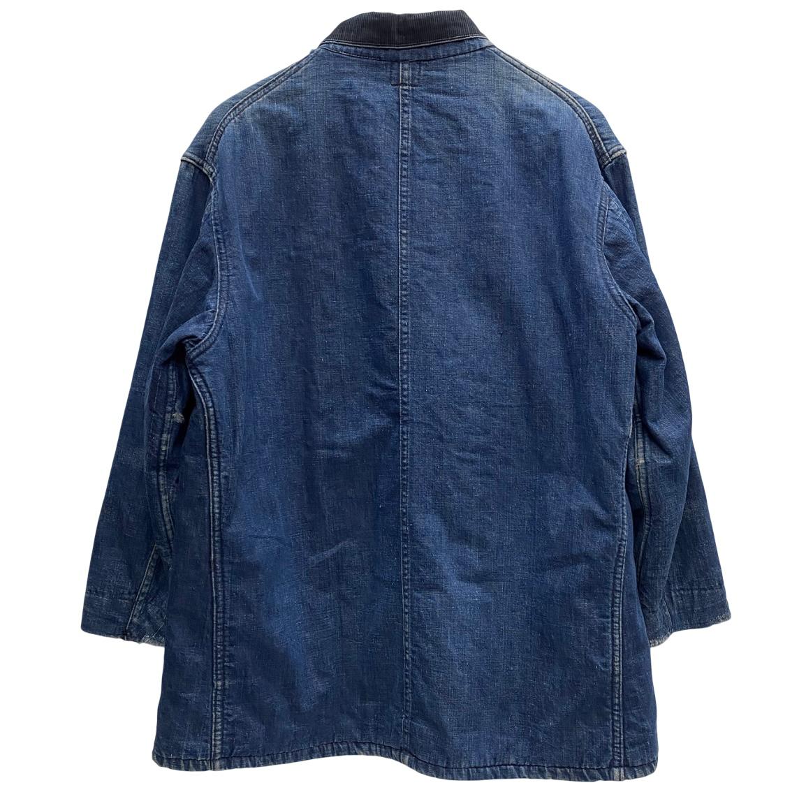 【中古】ヴィンテージ vintage 50's フィンクス FINCK'S デニムカバーオール ジャケット ブルー 42サイズ 201MT-3436 VB