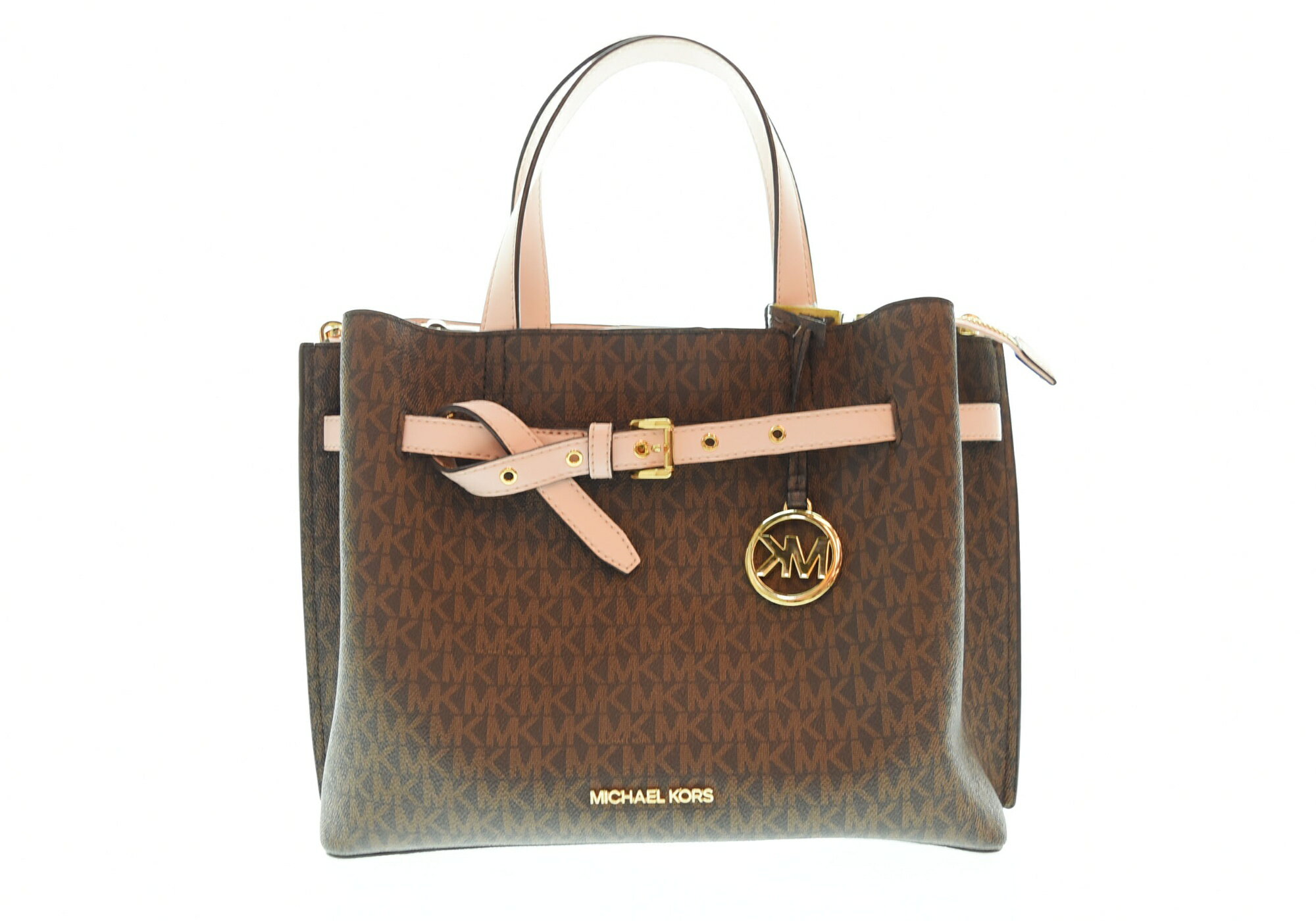 【中古】マイケルコース MICHAEL KORS 2WAY サッチェル 斜めがけ バッグ ハンドバッグ ショルダーバッ..