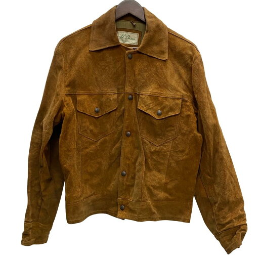【中古】ヴィンテージ vintage 60's エルエルビーン L.L Bean 筆記体タグ スエードレザージャケット ジャケット ブラウン 40サイズ 201MT-3501 VB 【中古】ヴィンテージ vintage 60's エルエルビーン L.L Bean 筆記体タグ スエードレザージャケット ジャケット ブラウン 40サイズ 201MT-3501 VB