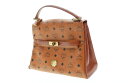 【中古】エムシーエム MCM ケリー型ハンドバッグ 茶 バッグ レディースバッグ ハンドバッグ ブラウン 103B-81