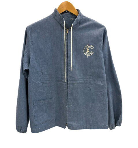 【中古】ヴィンテージ vintage 60's~70's 60年代 70年代 CAMP CHERITH 刺繍 TALON ZIP タロン ブルゾン ジャケット ブルー 101MT-4126 【中古】ヴィンテージ vintage 60's~70's 60年代 70年代 CAMP CHERITH 刺繍 TALON ZIP タロン ブルゾン ジャケット ブルー 101MT-4126