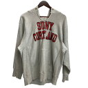 【中古】チャンピオン Champion 80's REVERSE WEAVE USA製 トリコタグ CORTLAND パーカ グレー XLサイズ 201MT-3...