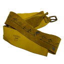 【中古】キャピタル KAPITAL made by ef Suede Leather Belt ベルト・サスペンダー レディースベルト 黄色 201goods-...